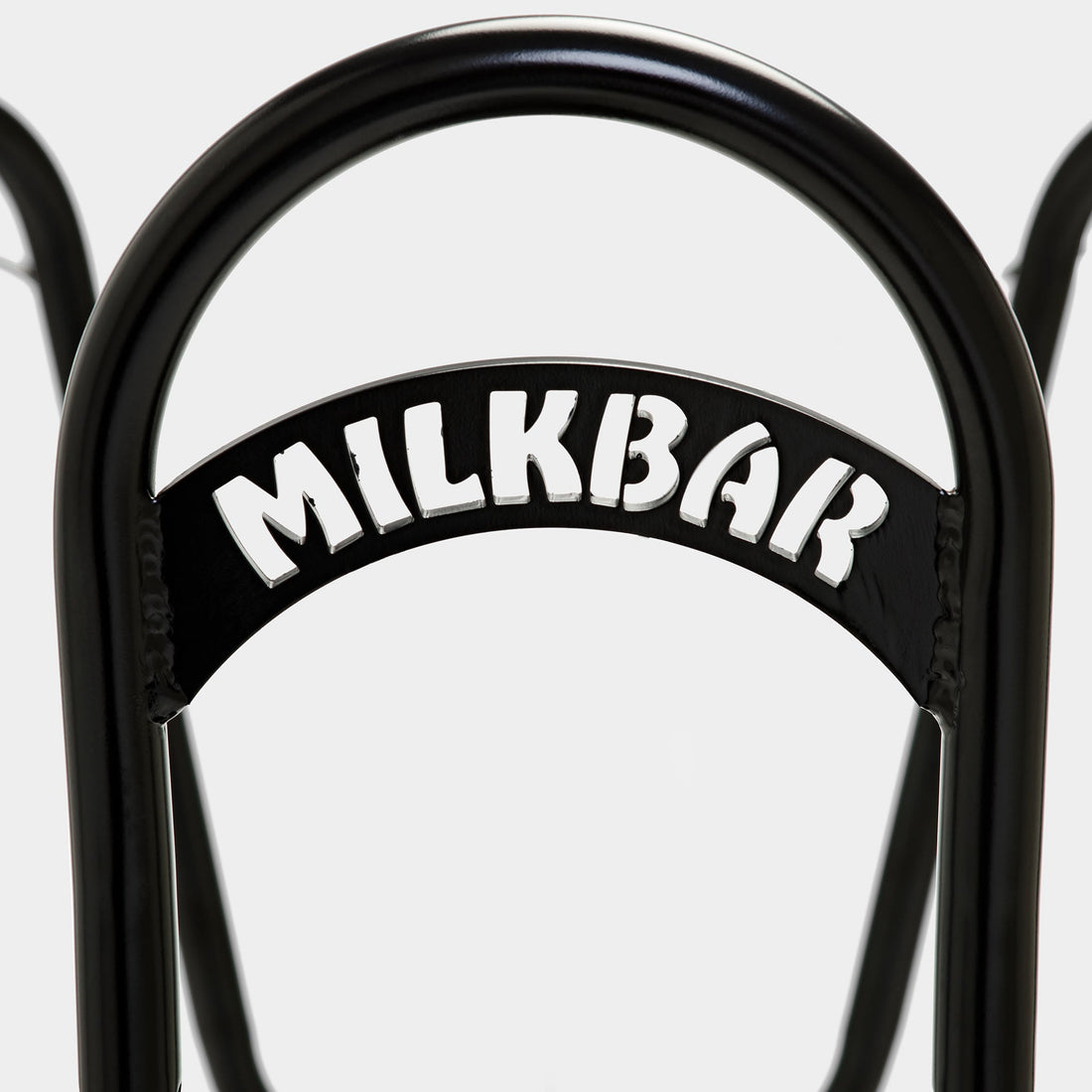 Milkbar bike seat frame logo